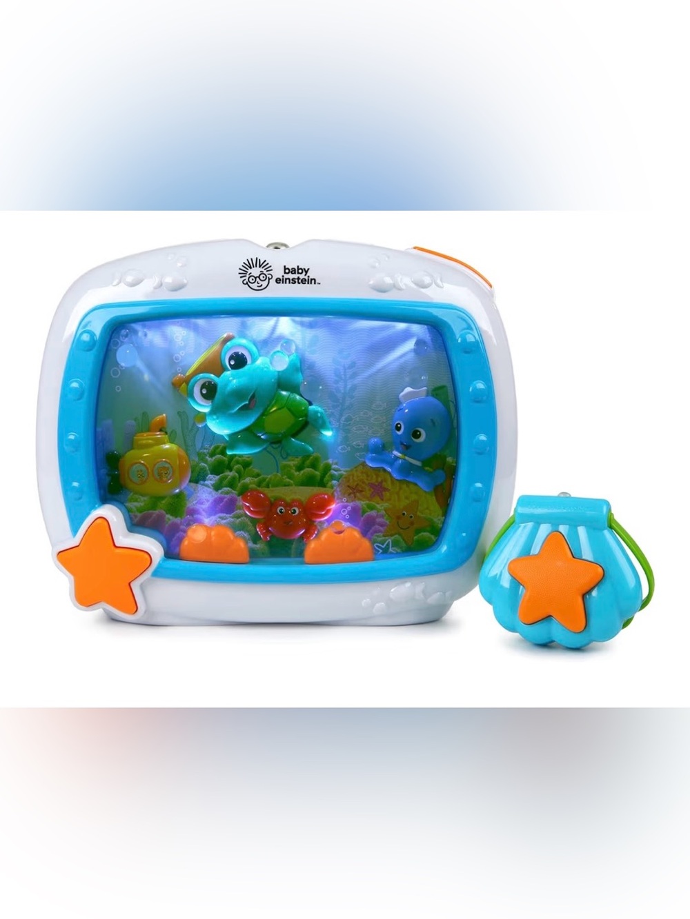 Baby Einstein Sea Dreams Soother Musical Crib Toy and Sound Machine 0-36 m